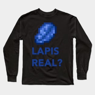 Lapis Real? blue Long Sleeve T-Shirt